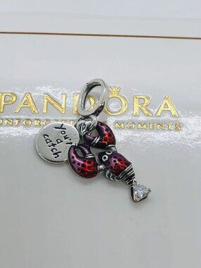 Pandora Lobster Dangle Charm